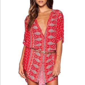 Spell Gypsiana Shirt Dress. Size Small.